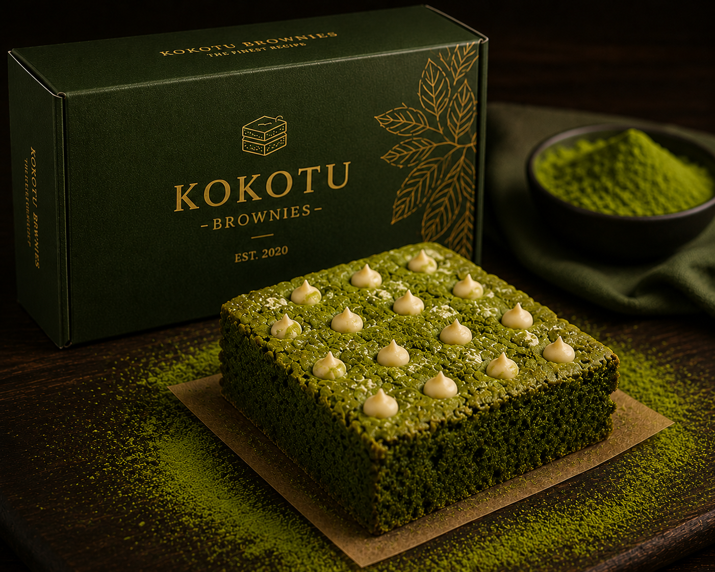 Brownies Matcha - Gambar 2