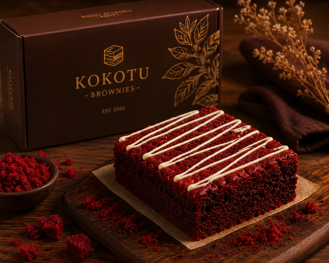 Brownies Red Velvet - Gambar 2